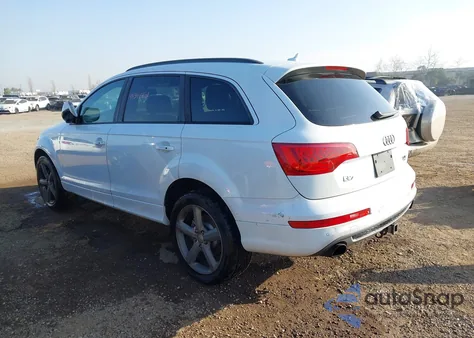 2015 Audi Q7 3.0T S Line Prestige z USA, uszkodzony, nr VIN WA1DGAFE2FD012961